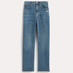EVERLANE Women's Way-High Jean in Distressed, Size 34, Cotton